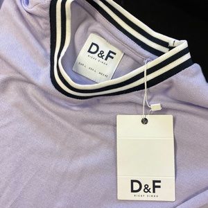 D&F Ricky Singh lavender shirt